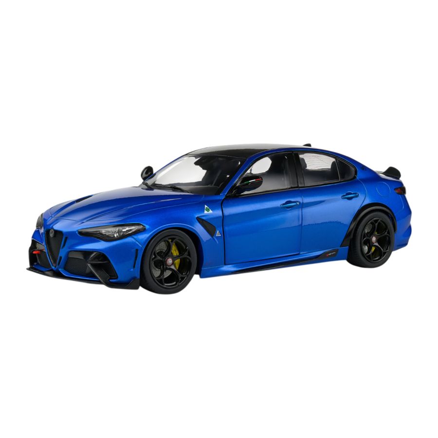 Solido - 1:18 2022 Alfa Romeo Giulia GTA Blue Anodized Diecast Vehicle