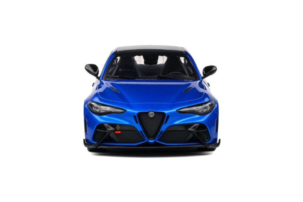 Solido - 1:18 2022 Alfa Romeo Giulia GTA Blue Anodized Diecast Vehicle