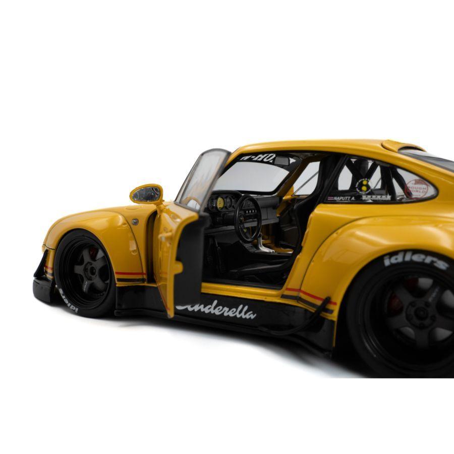 Solido - 1:18 2020 RWB Bodykit Cinderella Yellow Diecast Vehicle