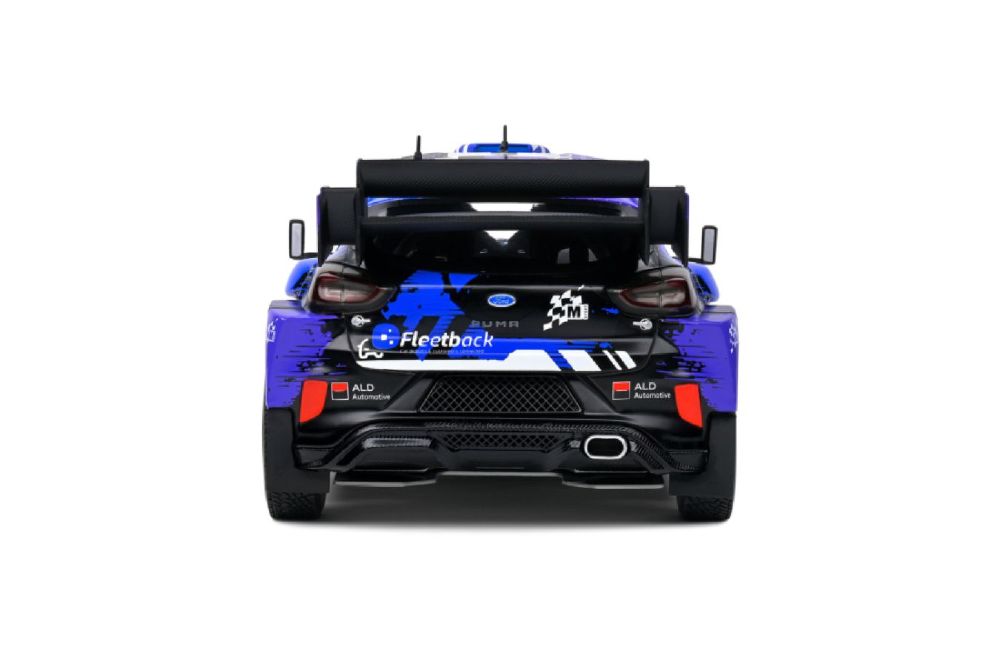 Solido - 1:18 2022 Ford Puma Rally1 Hybrid #9 Serderidis/Miclotte Rally Kenya Diecast Vehicle