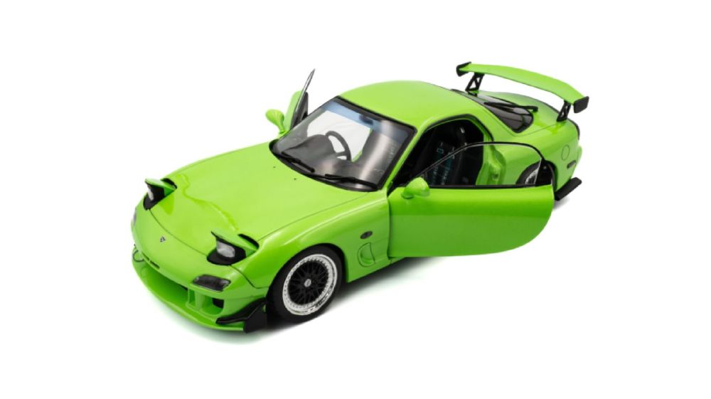 Solido - 1:18 Mazda RX7 FD3Rs Solido Works Neon Diecast Vehicle