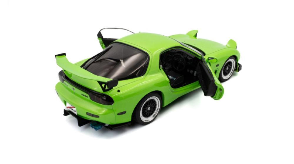 Solido - 1:18 Mazda RX7 FD3Rs Solido Works Neon Diecast Vehicle