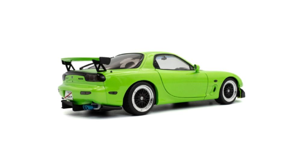 Solido - 1:18 Mazda RX7 FD3Rs Solido Works Neon Diecast Vehicle
