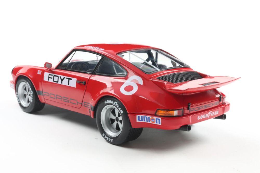 Solido - 1:18 1974 Porsche 911 #6 FOYT IROC Daytona Diecast Vehicle
