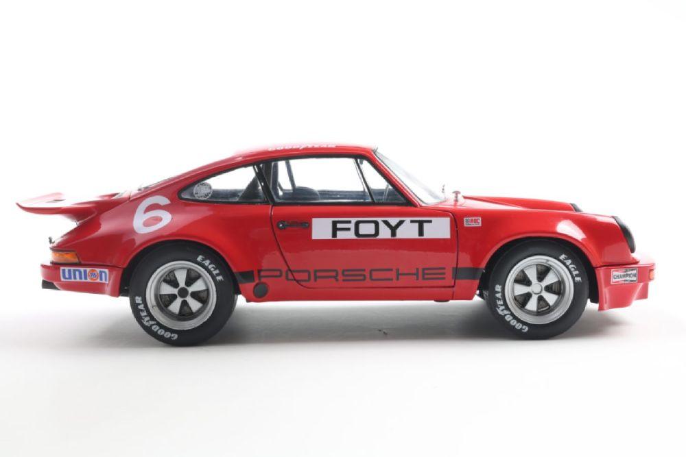 Solido - 1:18 1974 Porsche 911 #6 FOYT IROC Daytona Diecast Vehicle