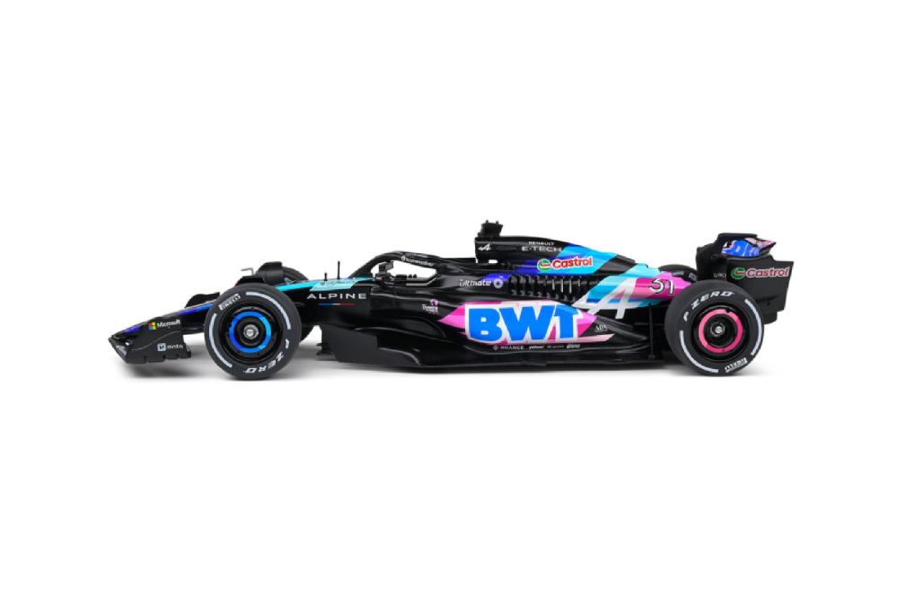 Formula 1 - 1:18 2024 Alpine A524 Presentation E.Ocon Diecast Vehicle