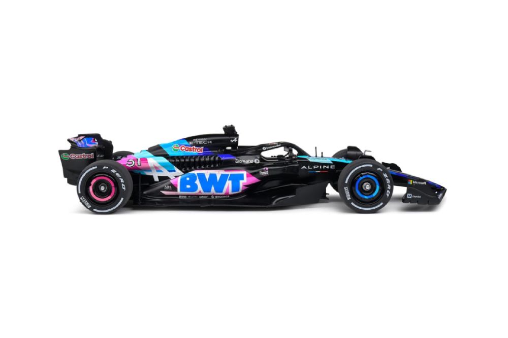 Formula 1 - 1:18 2024 Alpine A524 Presentation E.Ocon Diecast Vehicle