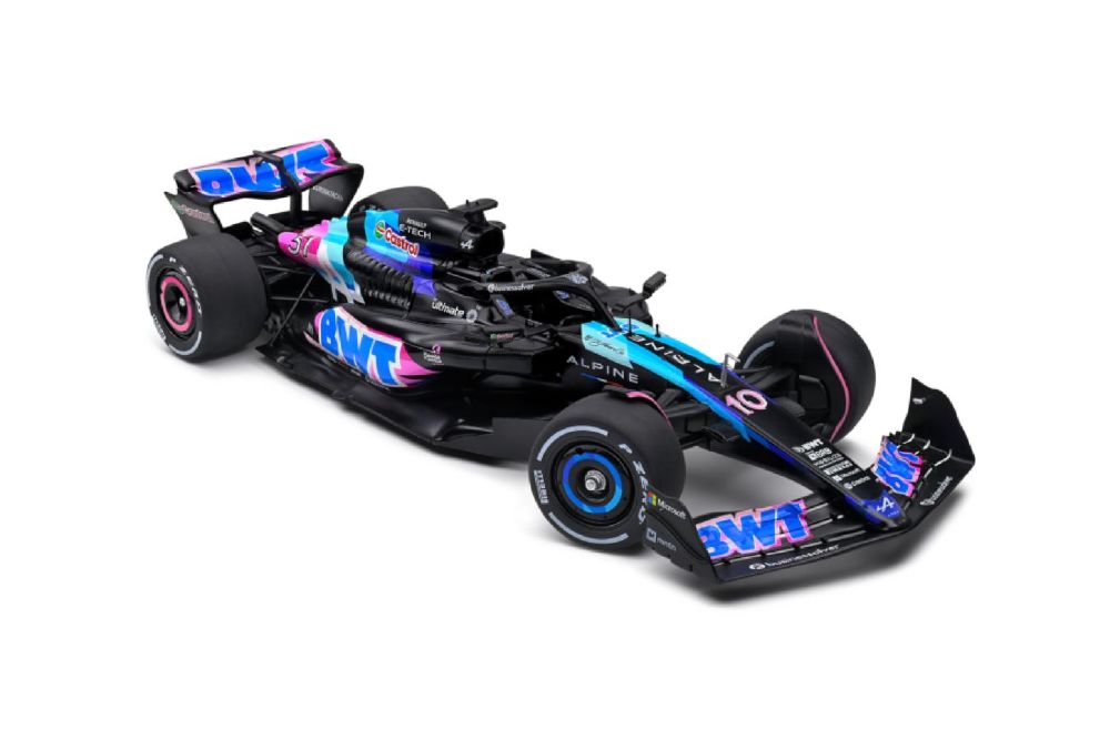 Formula 1 - 1:18 2024 Alpine A524 Presentation E.Ocon Diecast Vehicle
