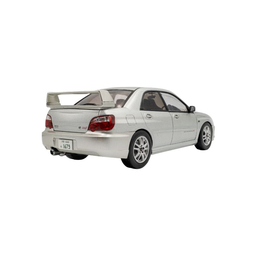 Solido - 1:18 2003 Subaru Impreza WRX STI Premium Silver Effect Diecast Vehicle