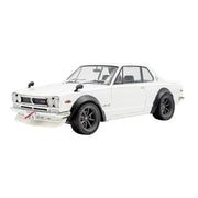Solido - 1:18 1970 Nissan Skyline (C10) Hakosuka Works Pearl White Diecast Vehicle