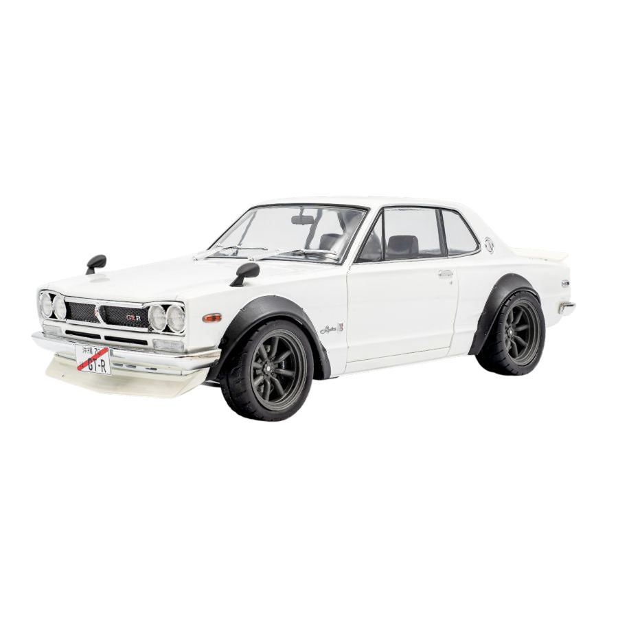 Solido - 1:18 1970 Nissan Skyline (C10) Hakosuka Works Pearl White Diecast Vehicle