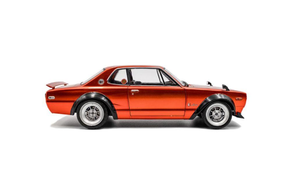 Solido - 1:18 1970 Nissan Skyline (C10) Hakosuka Solido Works Diecast Vehicle