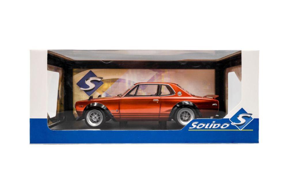 Solido - 1:18 1970 Nissan Skyline (C10) Hakosuka Solido Works Diecast Vehicle