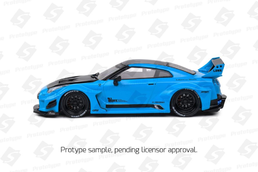 Solido - 1:43 2019 Nissan GTR35 LBWK Silhouette Miami Diecast Vehicle
