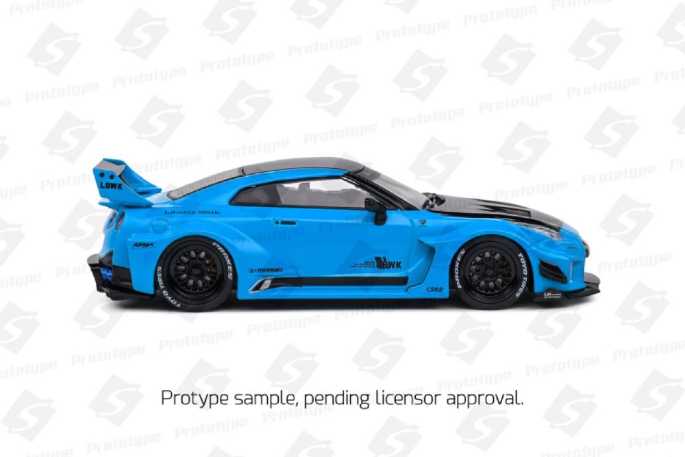Solido - 1:43 2019 Nissan GTR35 LBWK Silhouette Miami Diecast Vehicle