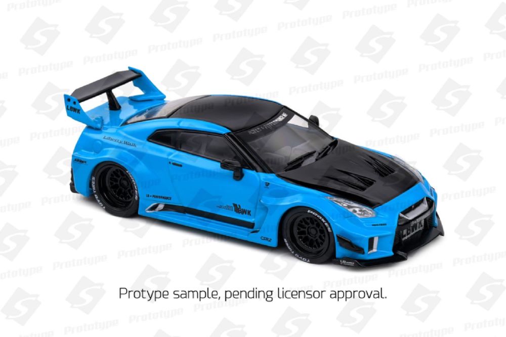 Solido - 1:43 2019 Nissan GTR35 LBWK Silhouette Miami Diecast Vehicle