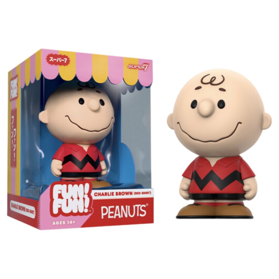 Peanuts - Charlie Brown (Red Shirt) Fun! Fun Figure