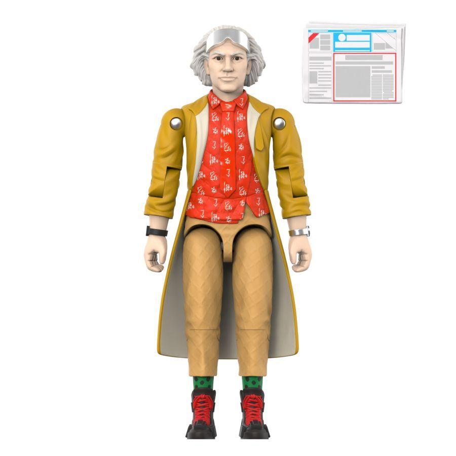Back to the Future - Dr. Emmett Brown (Future) ReAction+ Figure