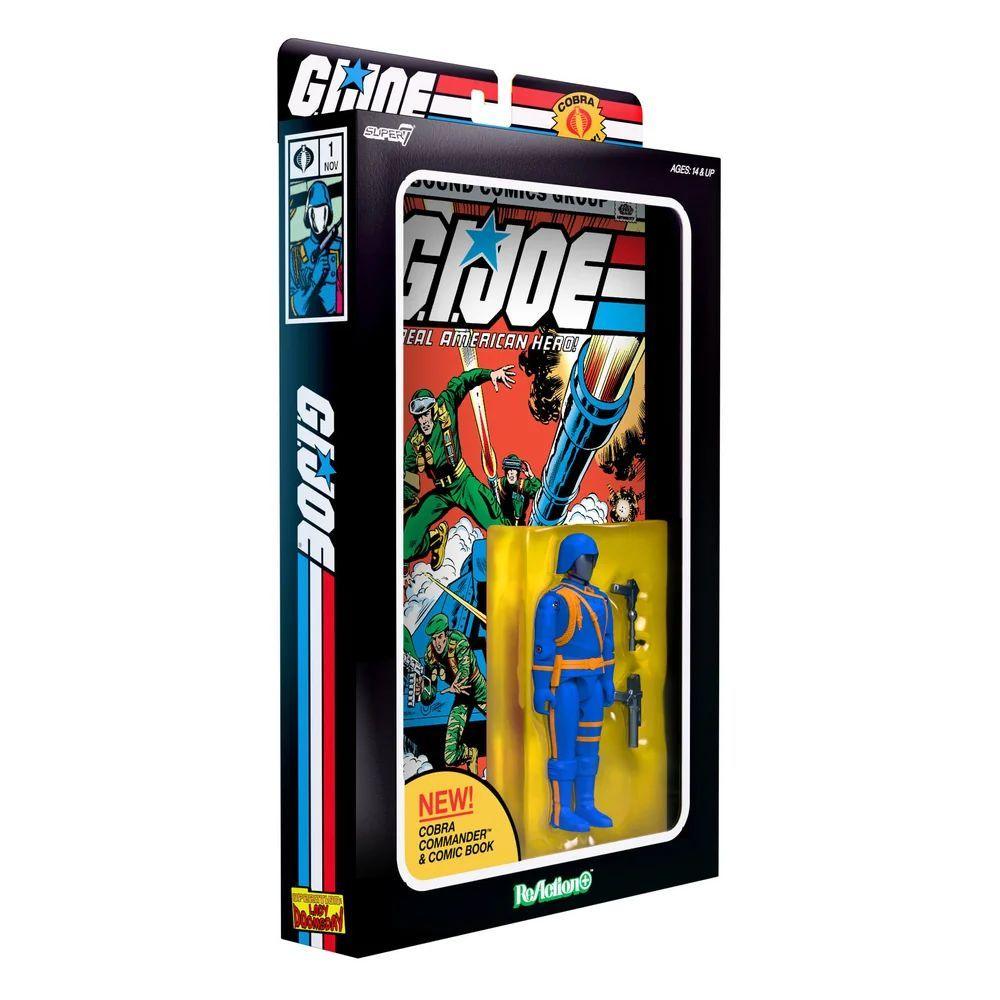 G.I. Joe - Cobra Commander (Skybound Comic Box Set, Issue #1) ReAction+ Figures