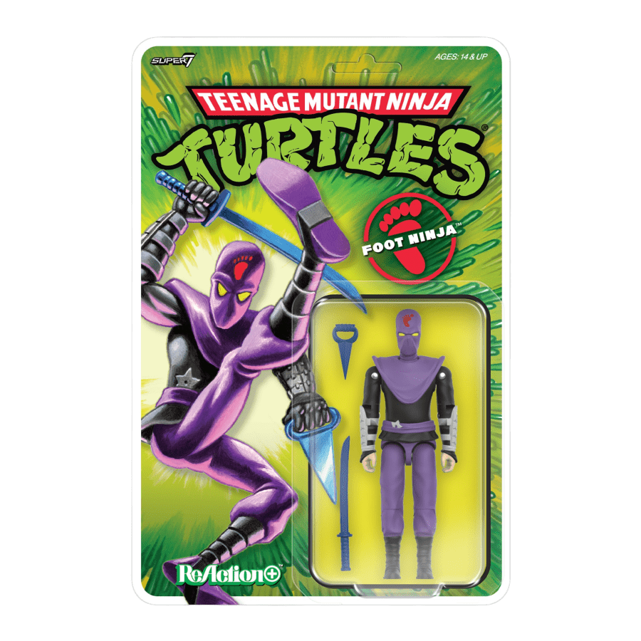 Teenage Mutant Ninja Turtles - Foot Ninja ReAction+ Figure