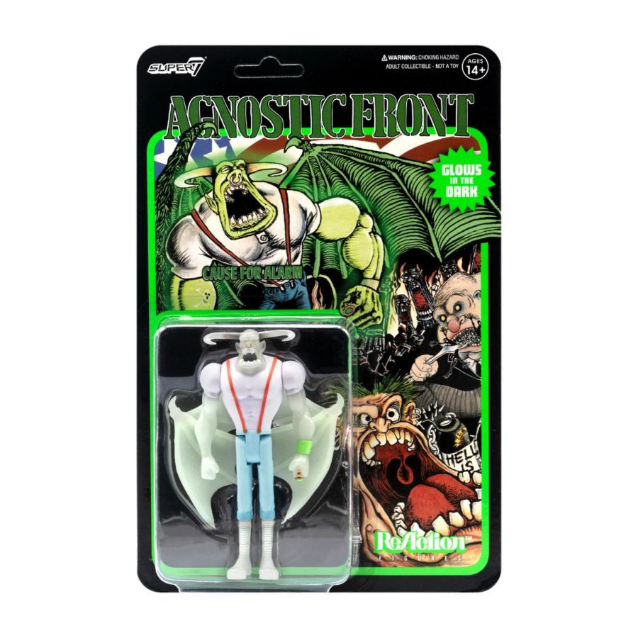 Agnostic Front - Eliminator Glow in the Dark ReAction 3.75″ Action Figure
