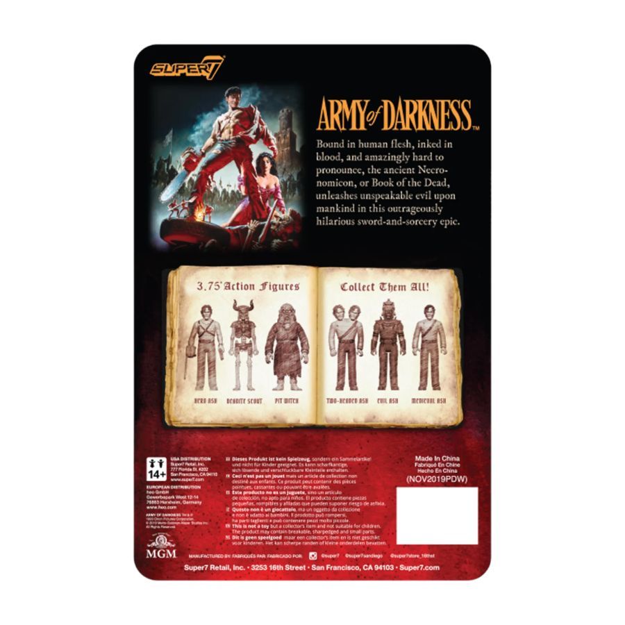 Army of Darkness - Two-Headed Ash ReAction 3.75″ Action Figure