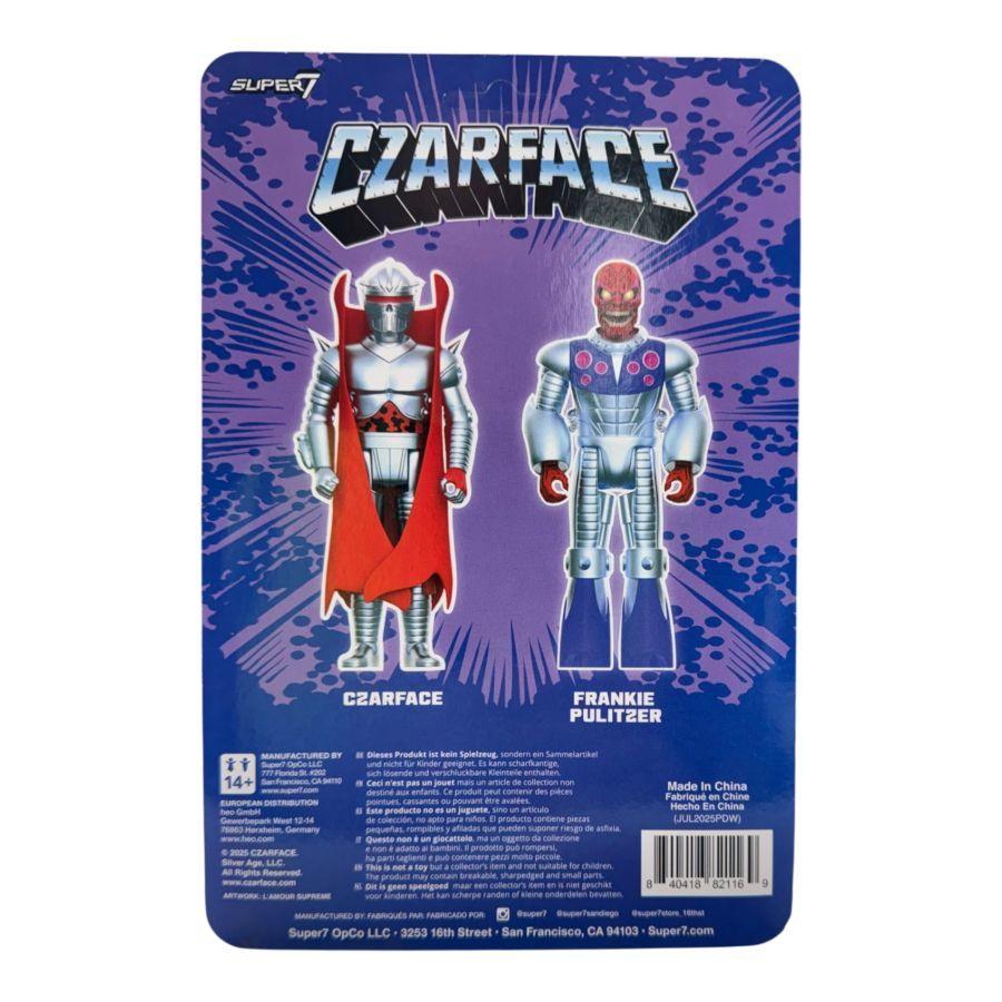 Czarface - Czarface And Frankie Pulitzer ReAction 3.75″ 2 Pack (Action Figure)
