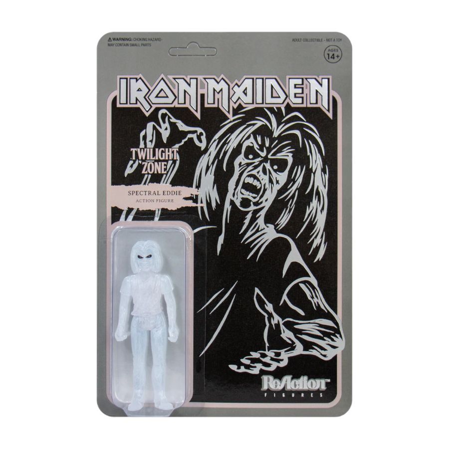 Iron Maiden - Twilight Zone Spectral Eddie ReAction 3.75″ Action Figure