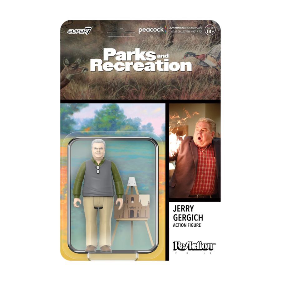 Parks and Recreation - Jerry Gergich ReAction 3.75″ Action Figure