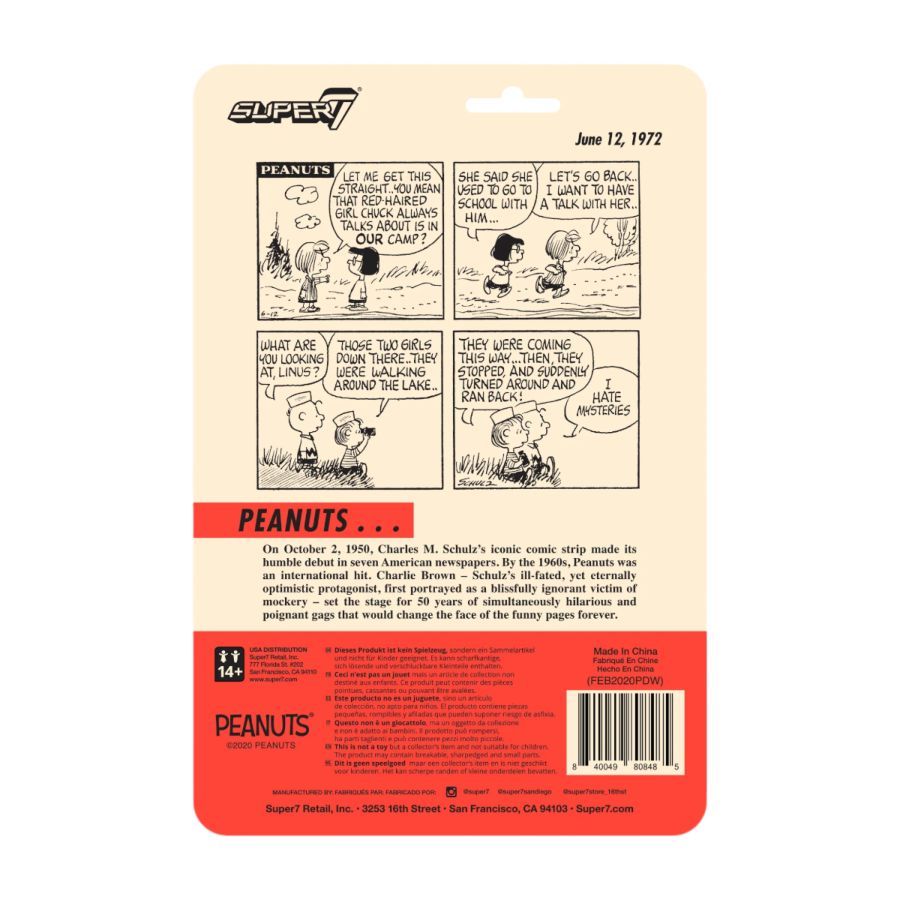 Peanuts - Camp Linus ReAction 3.75″ Action Figure
