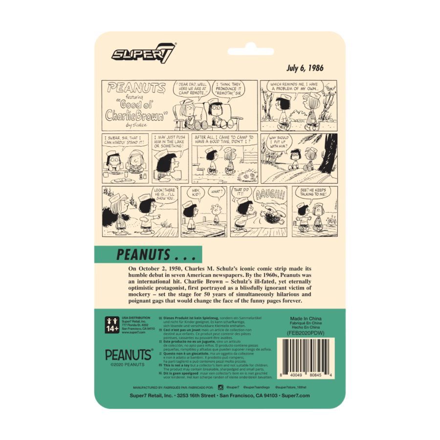 Peanuts - Camp Peppermint Patty ReAction 3.75″ Action Figure