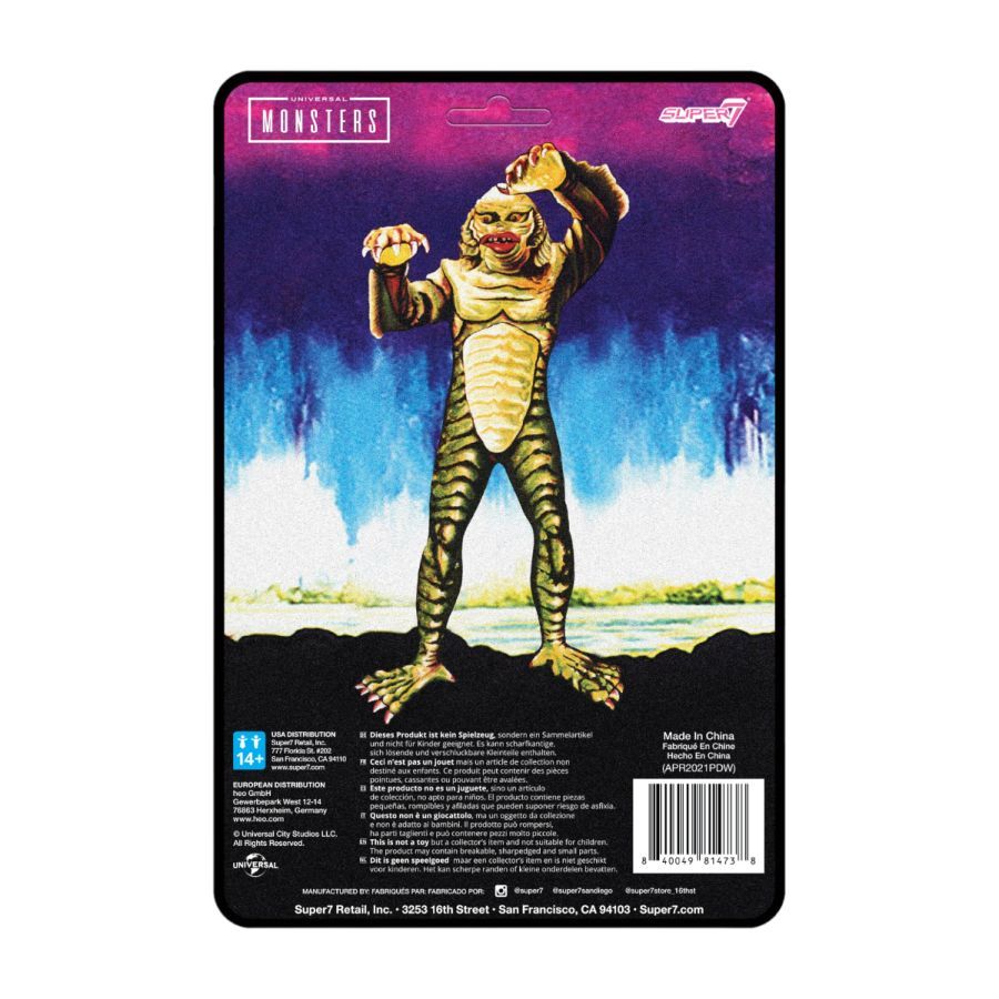Creature from the Black Lagoon (1954) - The Creature Famous Monsters ReAction 3.75″ Action Figure