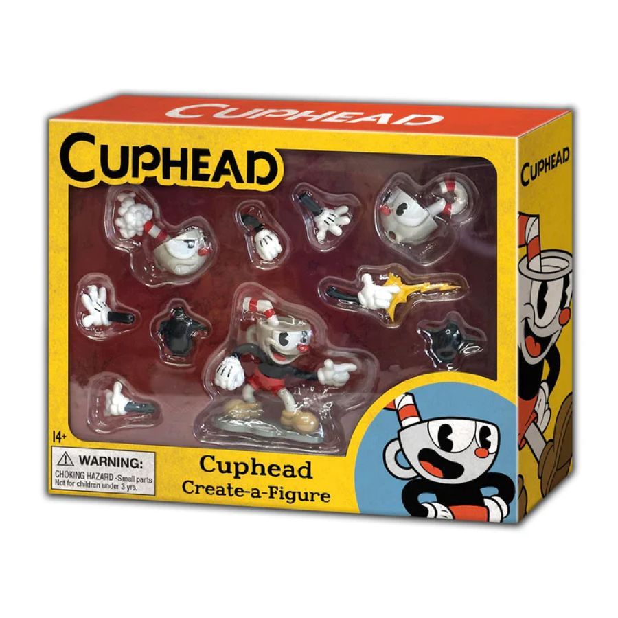 Cuphead - Cuphead Create-A-Figure 4″ Mini Figure