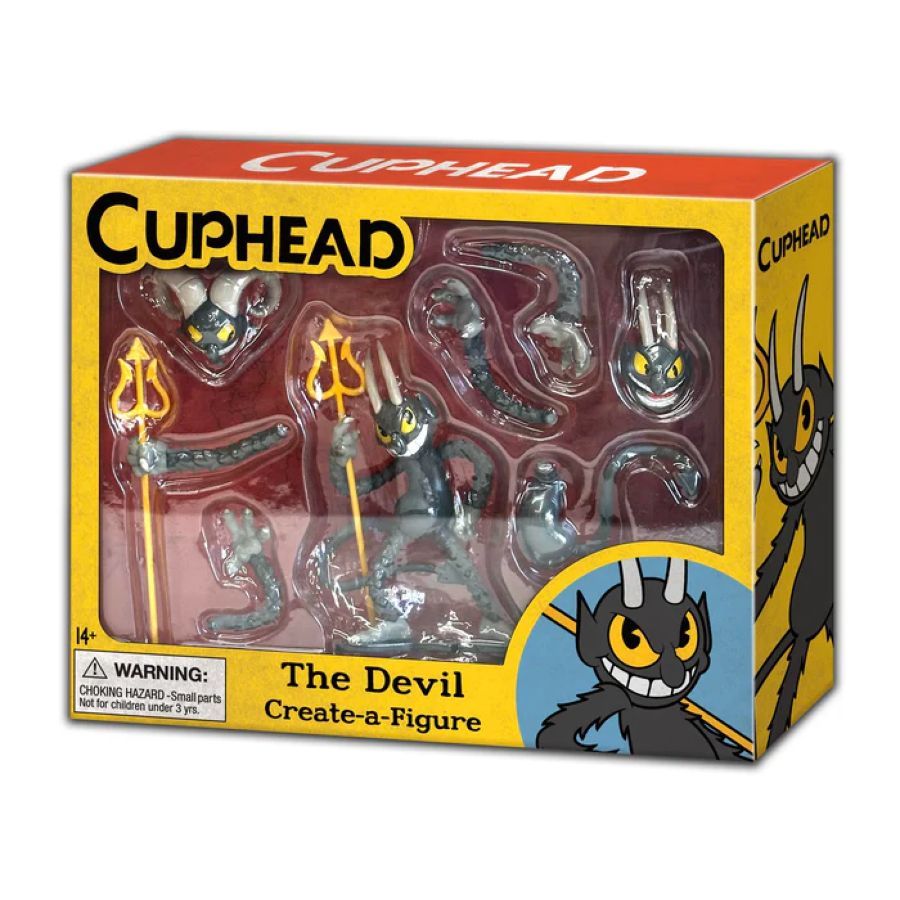 Cuphead - The Devil Create-A-Figure 4″ Mini Figure