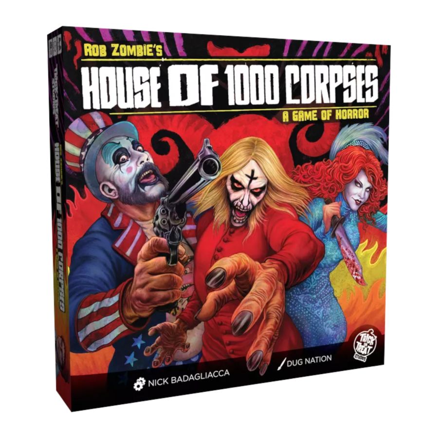 Rob Zombie’s House of 1,000 Corpses – Board Game