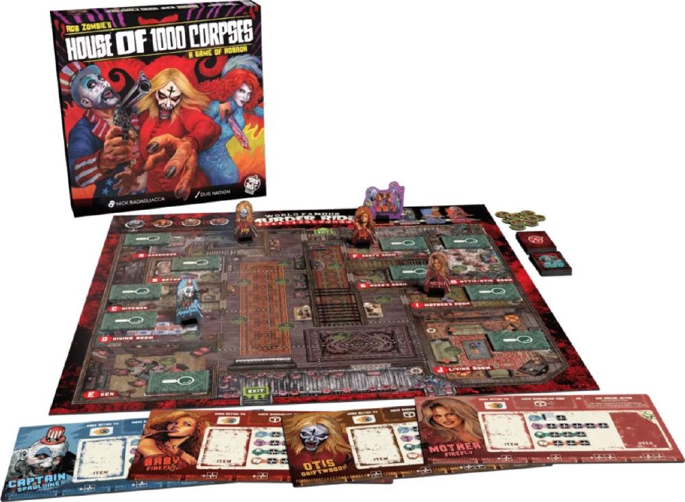 Rob Zombie’s House of 1,000 Corpses – Board Game