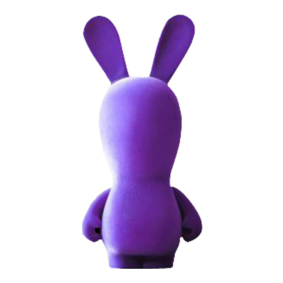 Rabbids - Raving Rabbids 11" Purple Velvet Rabbid (Vinyl Figure)