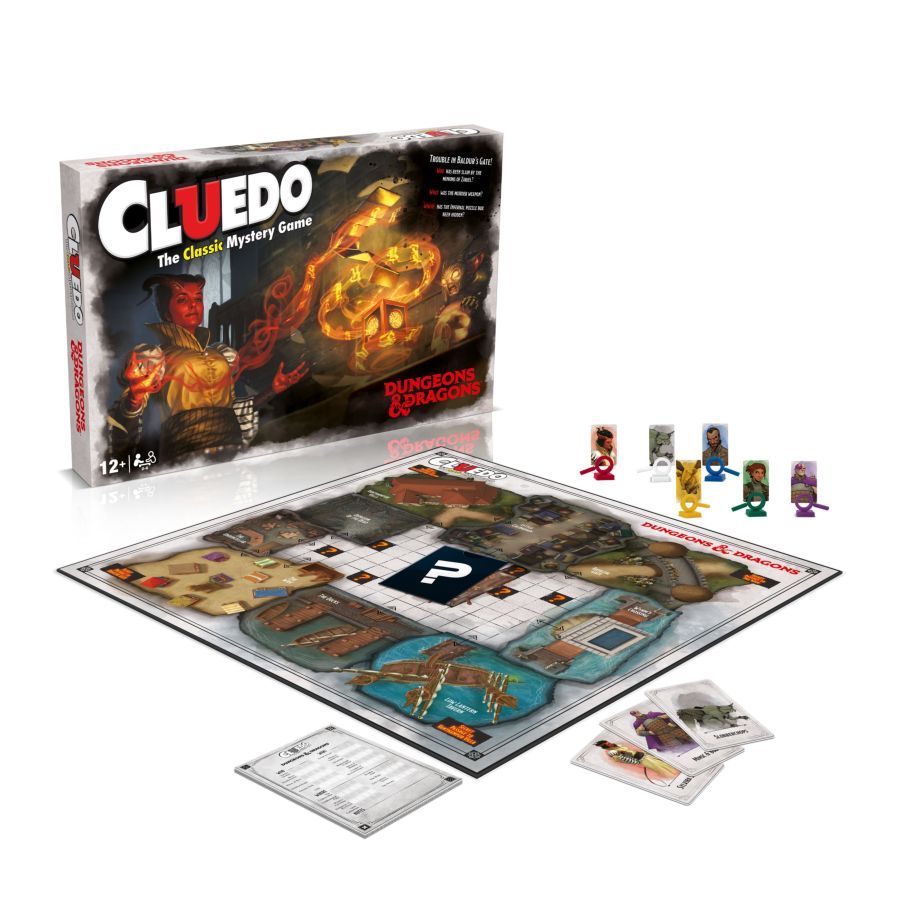 Dungeons And Dragons Edition (Cluedo Board Game)