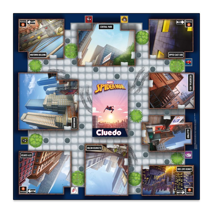 SpiderMan Edition (Cluedo Board Game)