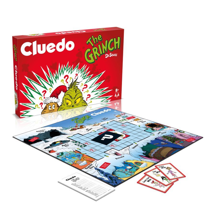 The Grinch Edition (Cluedo Board Game)