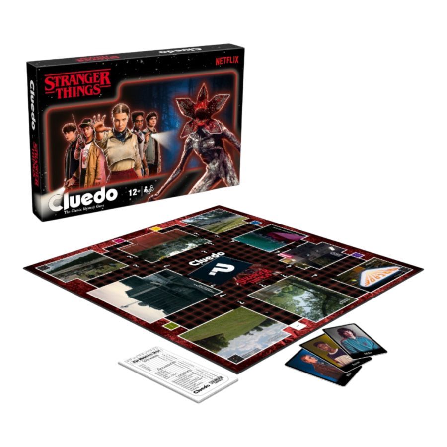 Stranger Things Edition (Cluedo Board Game)