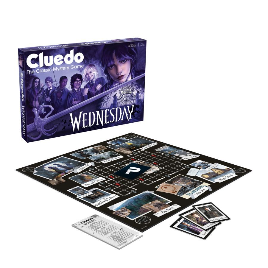 Wednesday Edition (Cluedo Board Game)