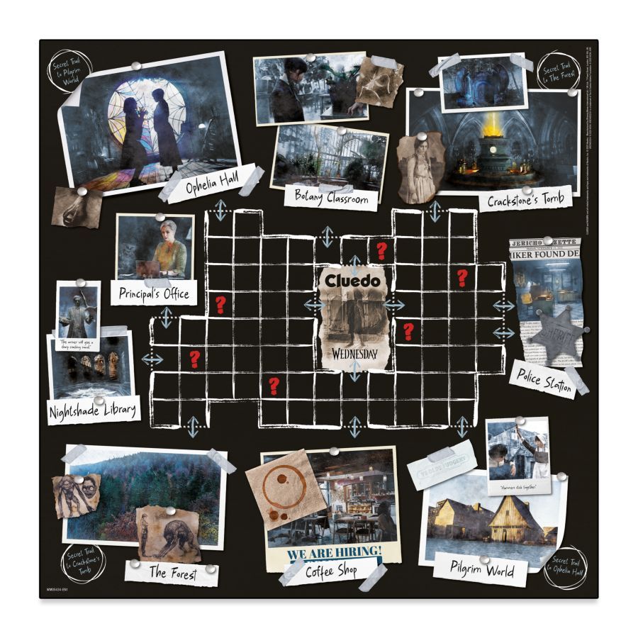 Wednesday Edition (Cluedo Board Game)