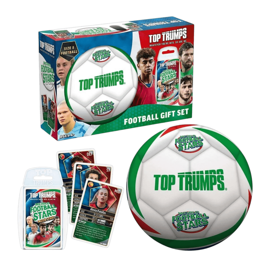 Top Trumps-– World Football Stars Gift Set