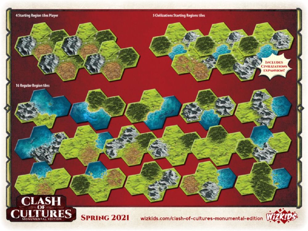 Clash Of Cultures - Monumental Edition (Board Game)