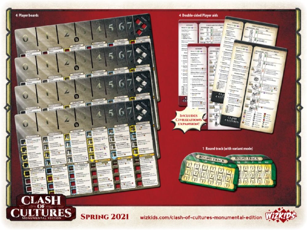 Clash Of Cultures - Monumental Edition (Board Game)