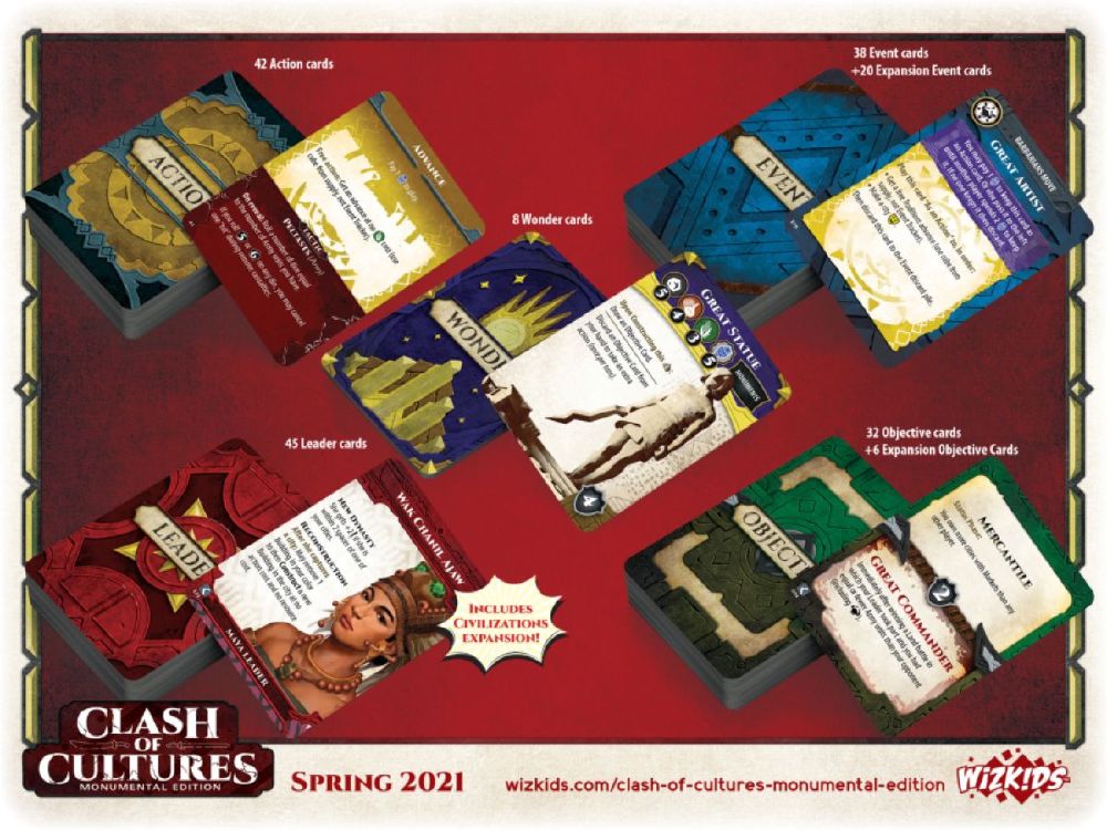 Clash Of Cultures - Monumental Edition (Board Game)