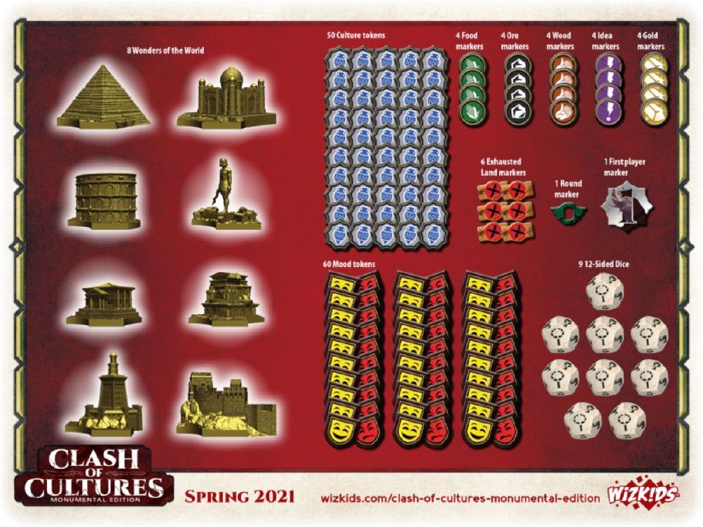 Clash Of Cultures - Monumental Edition (Board Game)