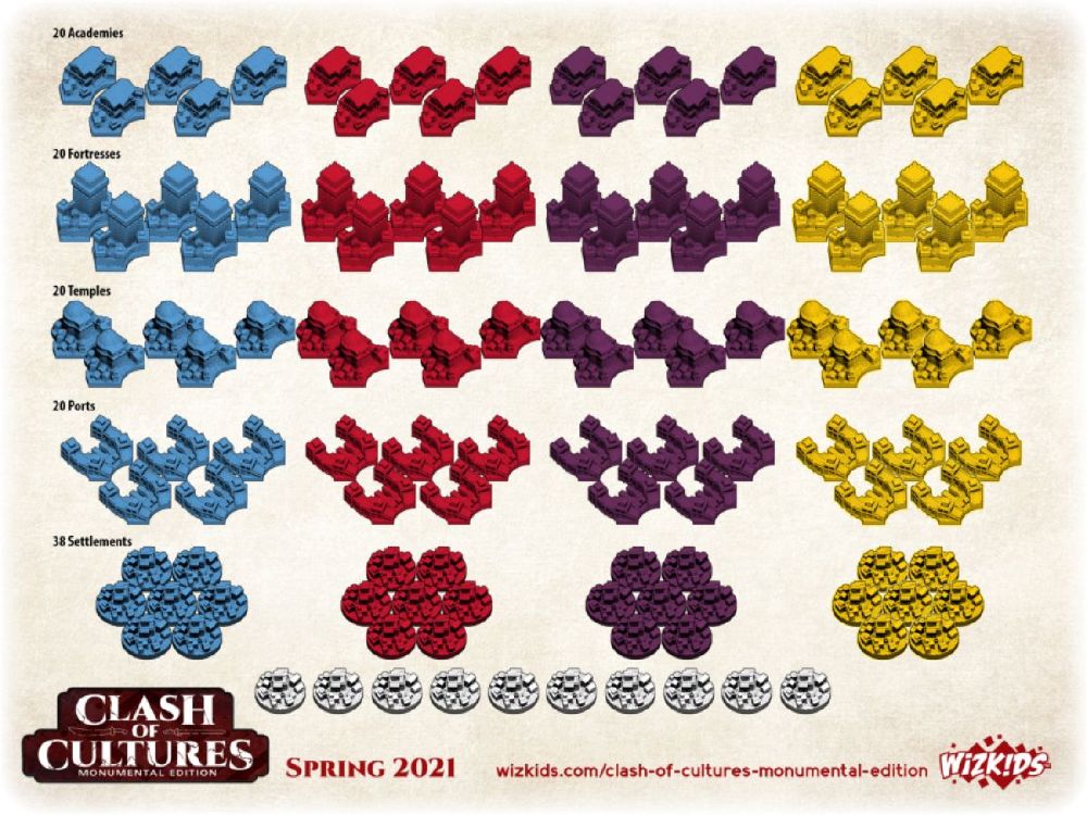 Clash Of Cultures - Monumental Edition (Board Game)
