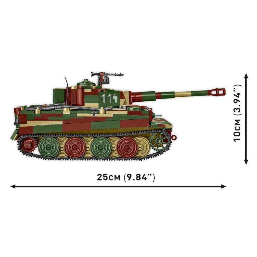 World War 2 - Pz.Kpfw. VI Tiger Ausf.E Construction Brick Set (870 Pieces)
